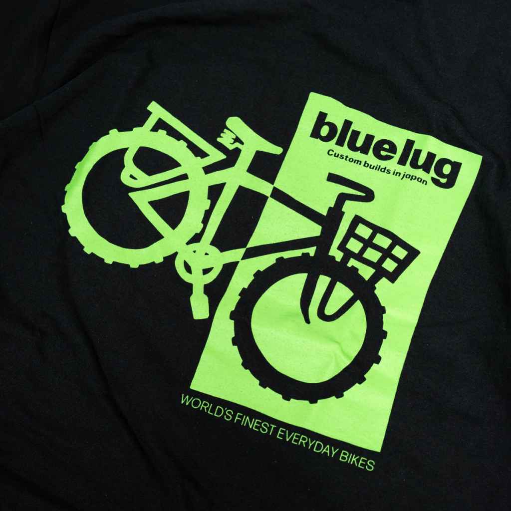 新品未使用　Tシャツ　Mサイズ　ブルーラグ　blue lug BLUE LUG* everyday bike t-shirt (black) - BLUE LUG ONLINE STORE