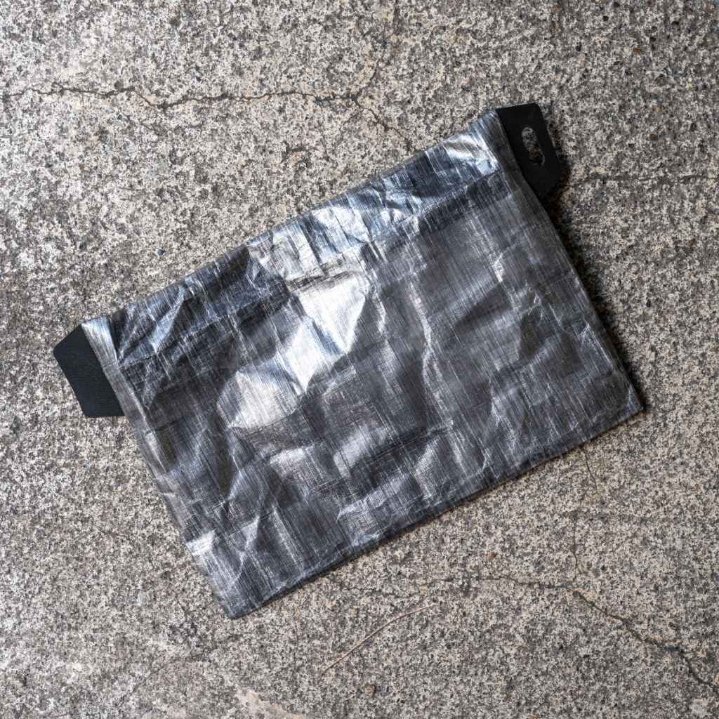 BLUE LUG* mame wallet (dyneema black) - BLUE LUG ONLINE STORE