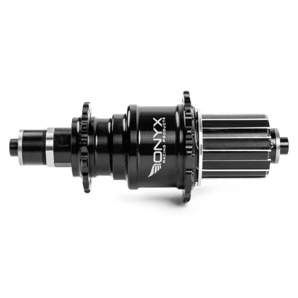 ONYX RACING PRODUCTS* vesper road hub rear (black) - BLUE LUG