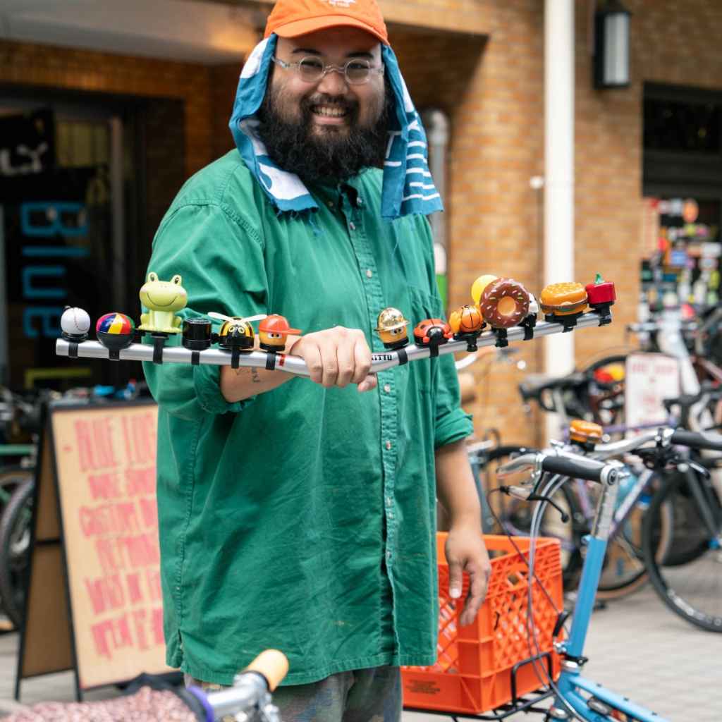 Allez La awareness bell ベル　ブルーラグ　bluelug BLUE LUG* funny bell (compass) - BLUE LUG ONLINE STORE