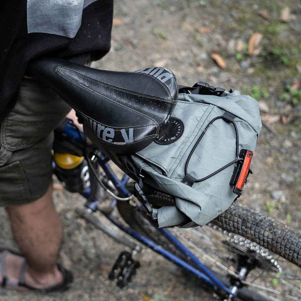 FAIRWEATHER* seat bag (rip black) - BLUE LUG ONLINE STORE