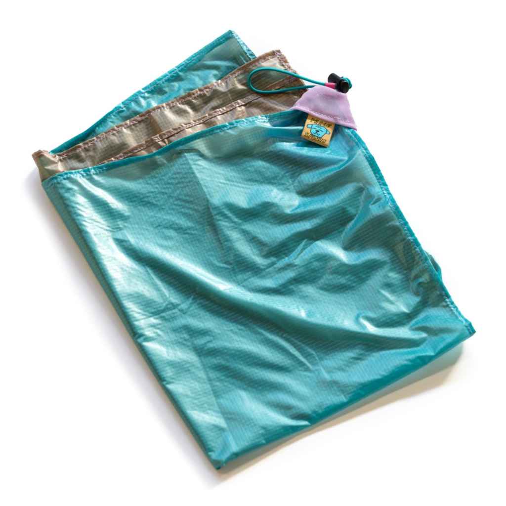 BLUE LUG* onigiri sheet large (aqua blue/gray beige) - BLUE LUG