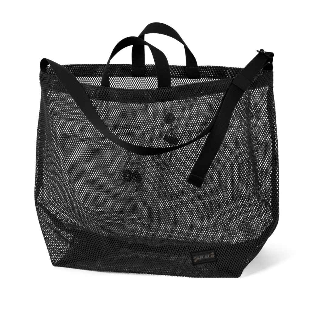 BLUE LUG* 137 tote bag (mesh black) - BLUE LUG ONLINE STORE