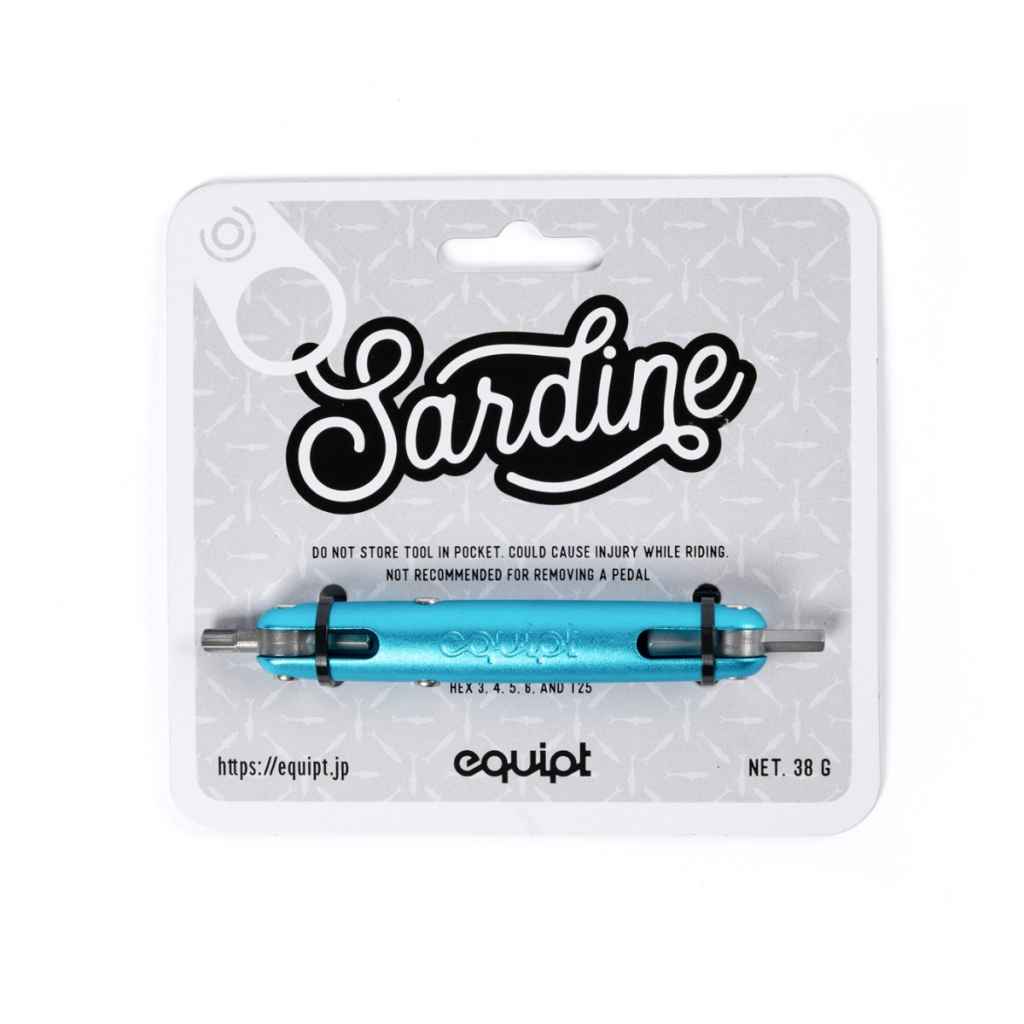 EQUIPT* sardine (matte turquoise) - BLUE LUG ONLINE STORE
