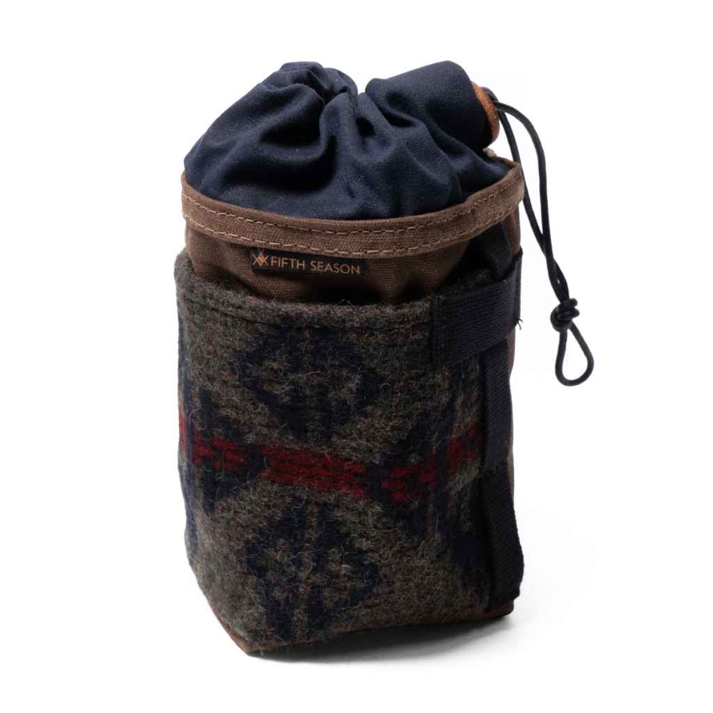 solstice sack ステムバッグ ブルーラグ RIVENDELL FIFTH SEASON* solstice sack (navy/brown/wool) - BLUE LUG ONLINE STORE