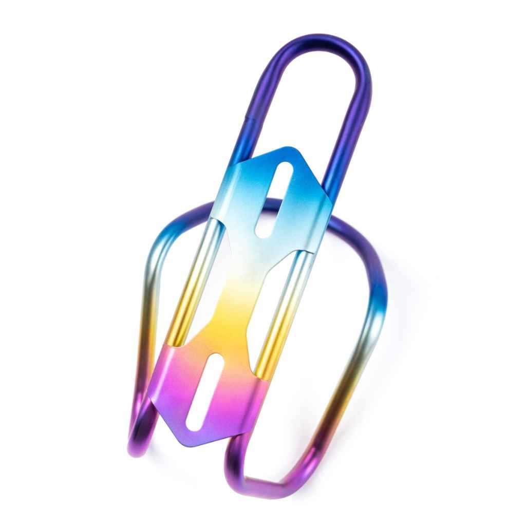 SILCA* sicuro bottle cage ti (rainbow) - BLUE LUG ONLINE STORE