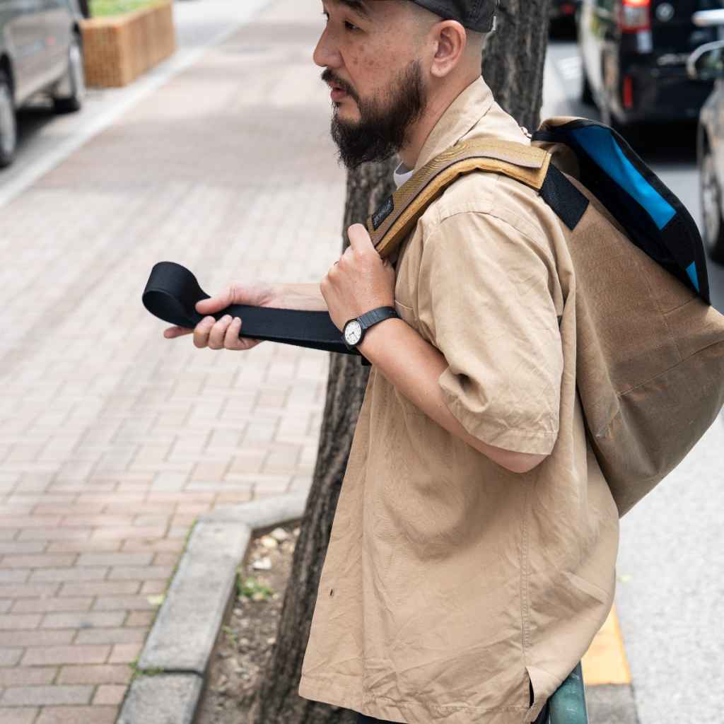 BLUE LUG* shoulder pad (all olive) - BLUE LUG ONLINE STORE