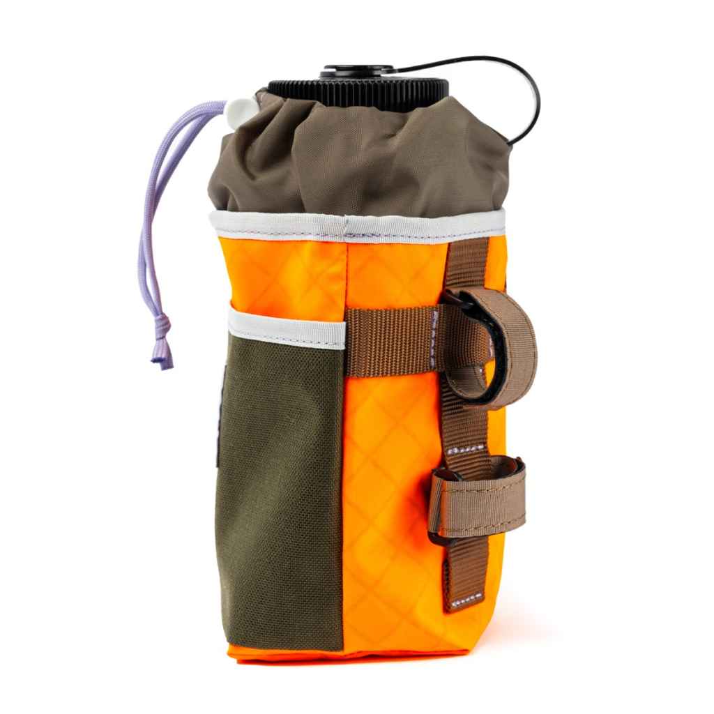 BLUE LUG* stem pouch (ecopak orange/olive) - BLUE LUG ONLINE STORE