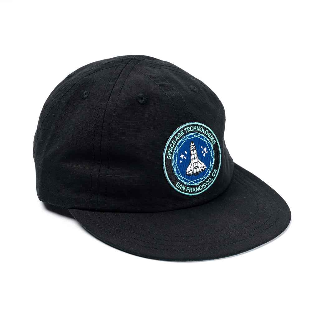 帽子 SPACE AGE TECHNOLOGIES sat cap black SPACE AGE TECHNOLOGIES* sat cap (black) - BLUE LUG ONLINE STORE