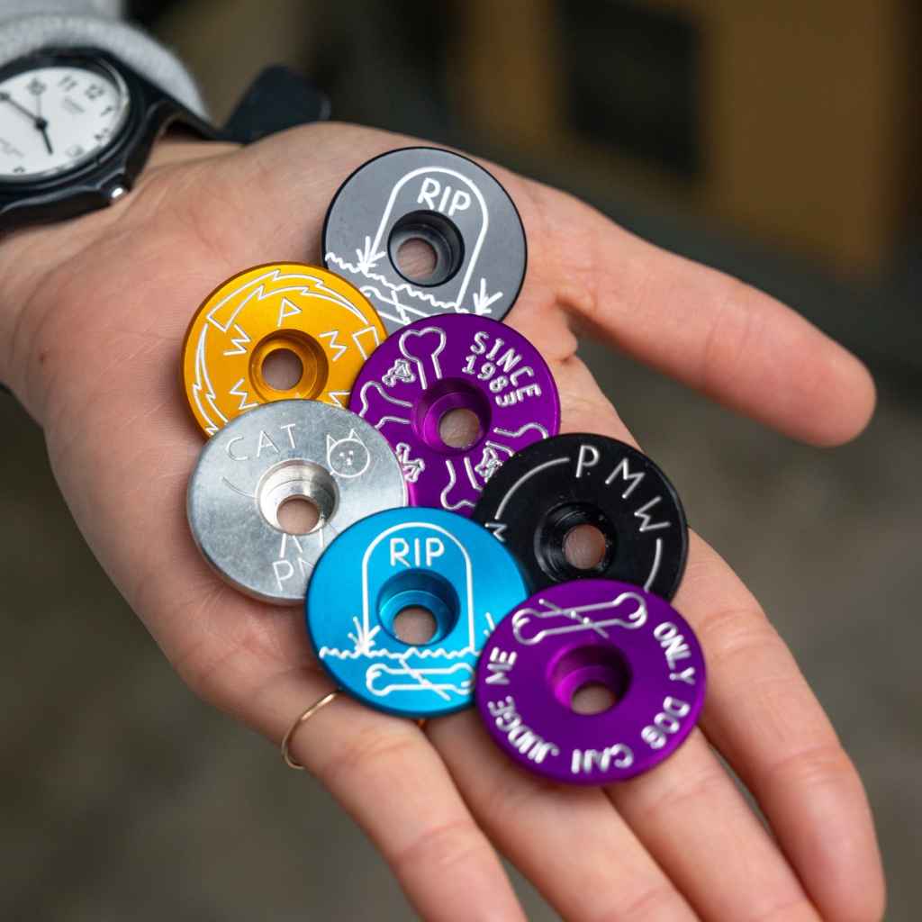 PARAGON MACHINE WORKS* aluminum top cap (gold) - BLUE LUG ONLINE STORE