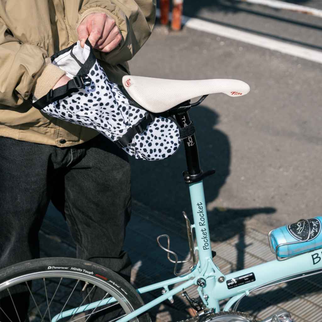 FAIRWEATHER* seat bag mini (dalmatian) - BLUE LUG ONLINE STORE