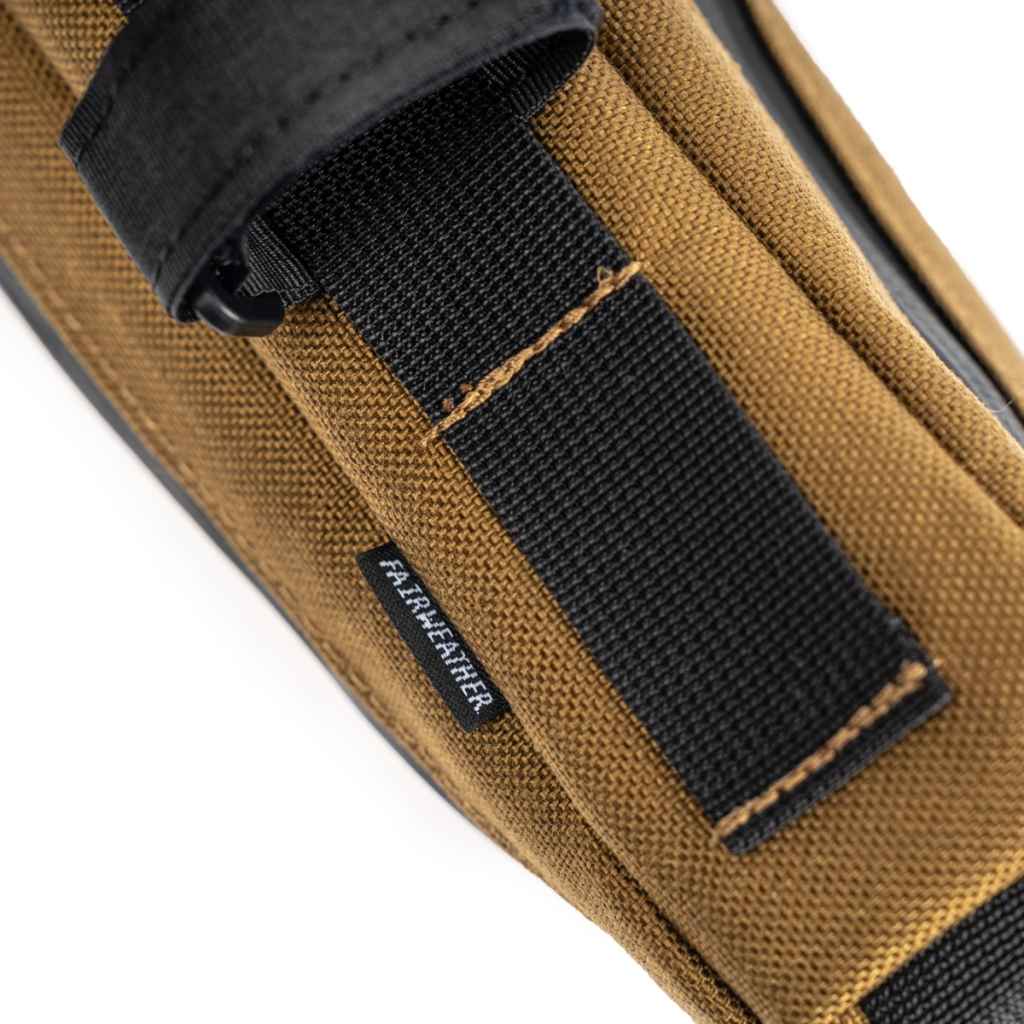 FAIRWEATHER* frame bag for bike friday (coyote) - BLUE LUG ONLINE