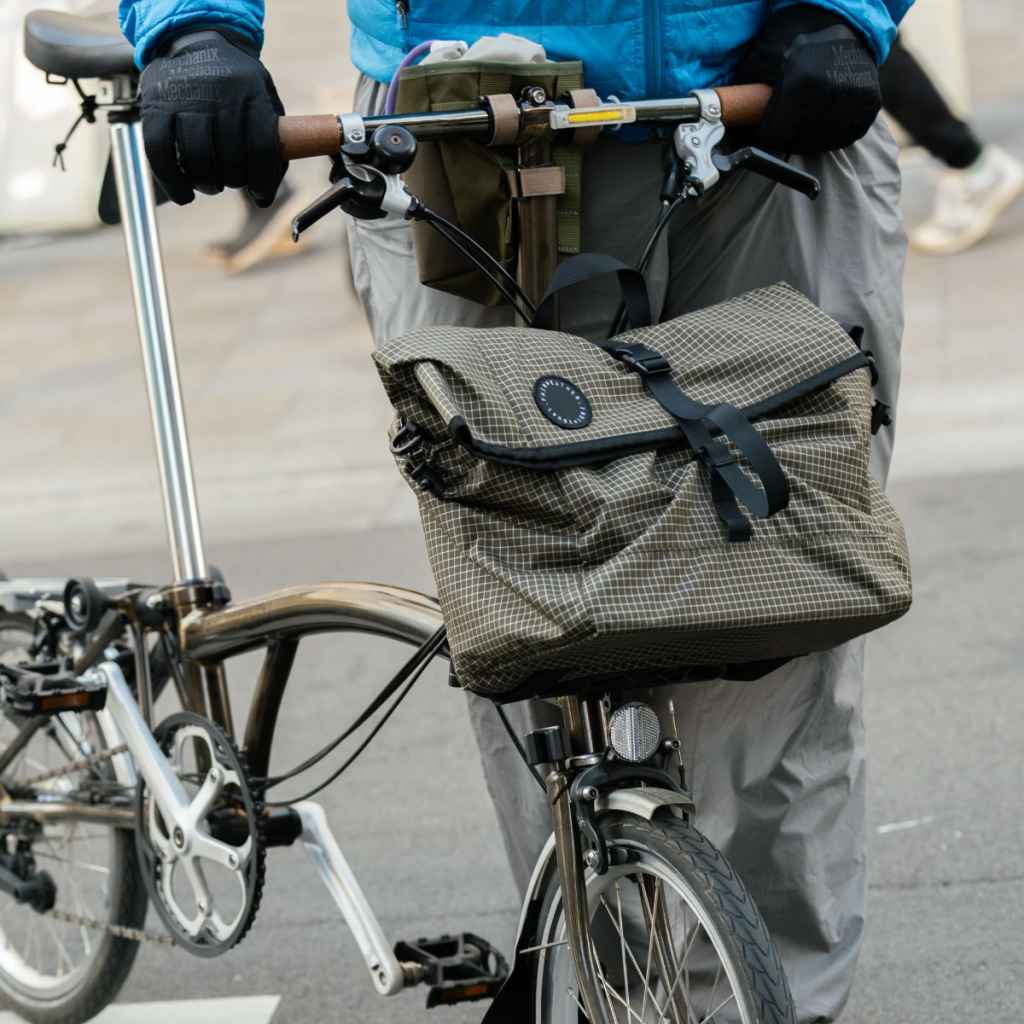 FAIRWEATHER* brompton bag mini (rip olive) - BLUE LUG ONLINE STORE