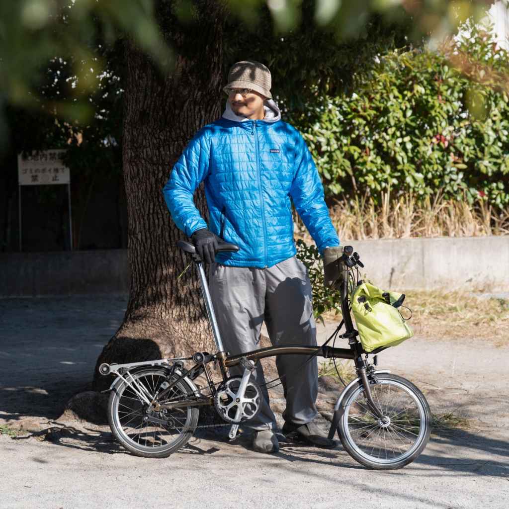 FAIRWEATHER* brompton bag mini (rip lime) - BLUE LUG ONLINE STORE