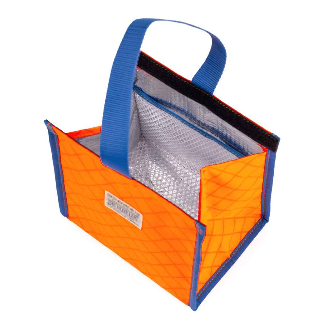 BLUE LUG* cooler bag (ecopac orange/blue) - BLUE LUG ONLINE