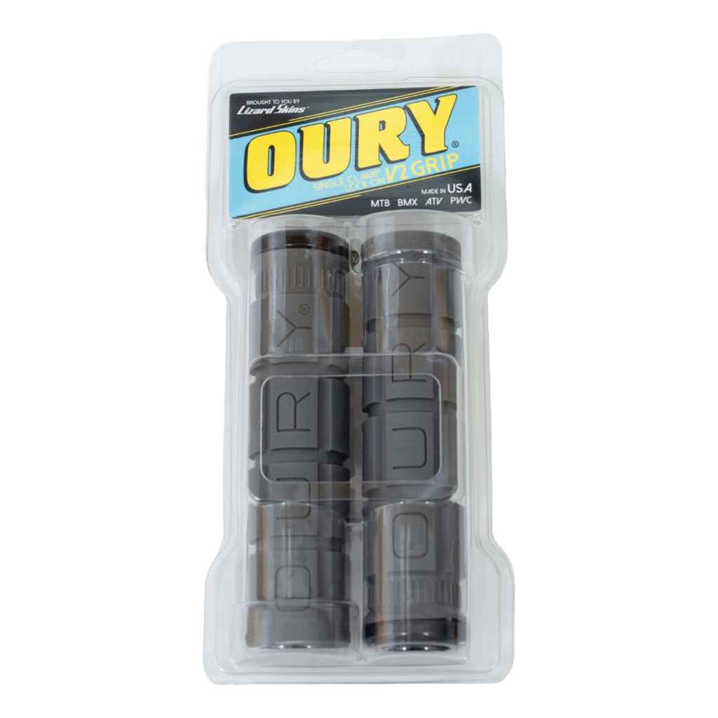 OURY* lock-on V2 grip (graphite) - BLUE LUG ONLINE STORE