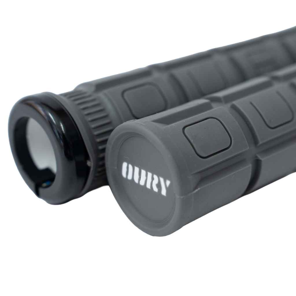 OURY* lock-on V2 grip (graphite) - BLUE LUG ONLINE STORE