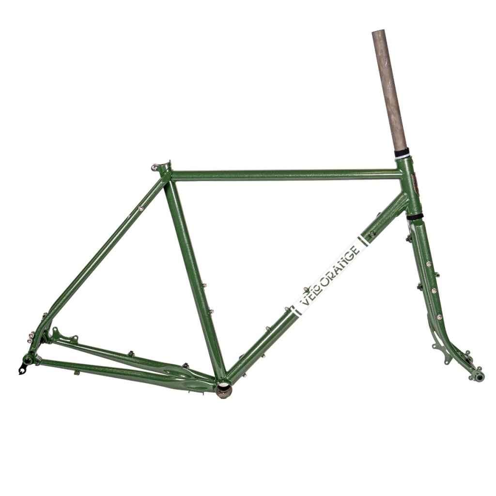 VELO ORANGE* polyvalent frame set (hedgerow green) - BLUE LUG
