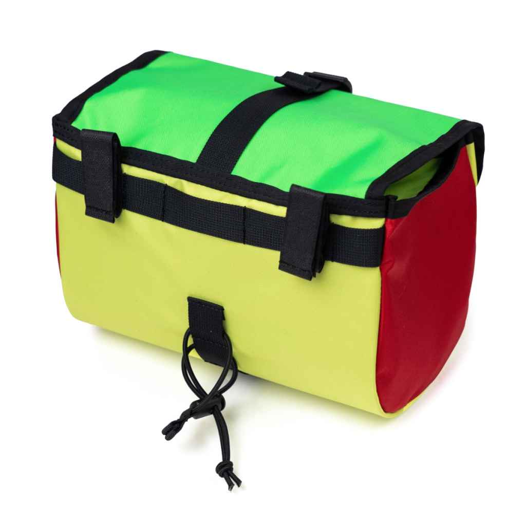 THE INCONVENIENCE STORE×BLUE LUG* bento bag (flash yellow) - BLUE