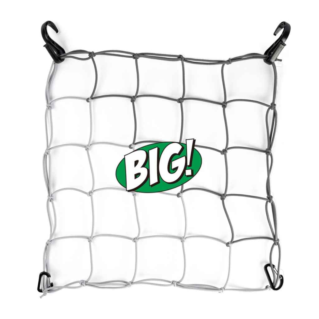 BLUE LUG* cargo net big (grey/charcoal) - BLUE LUG ONLINE STORE