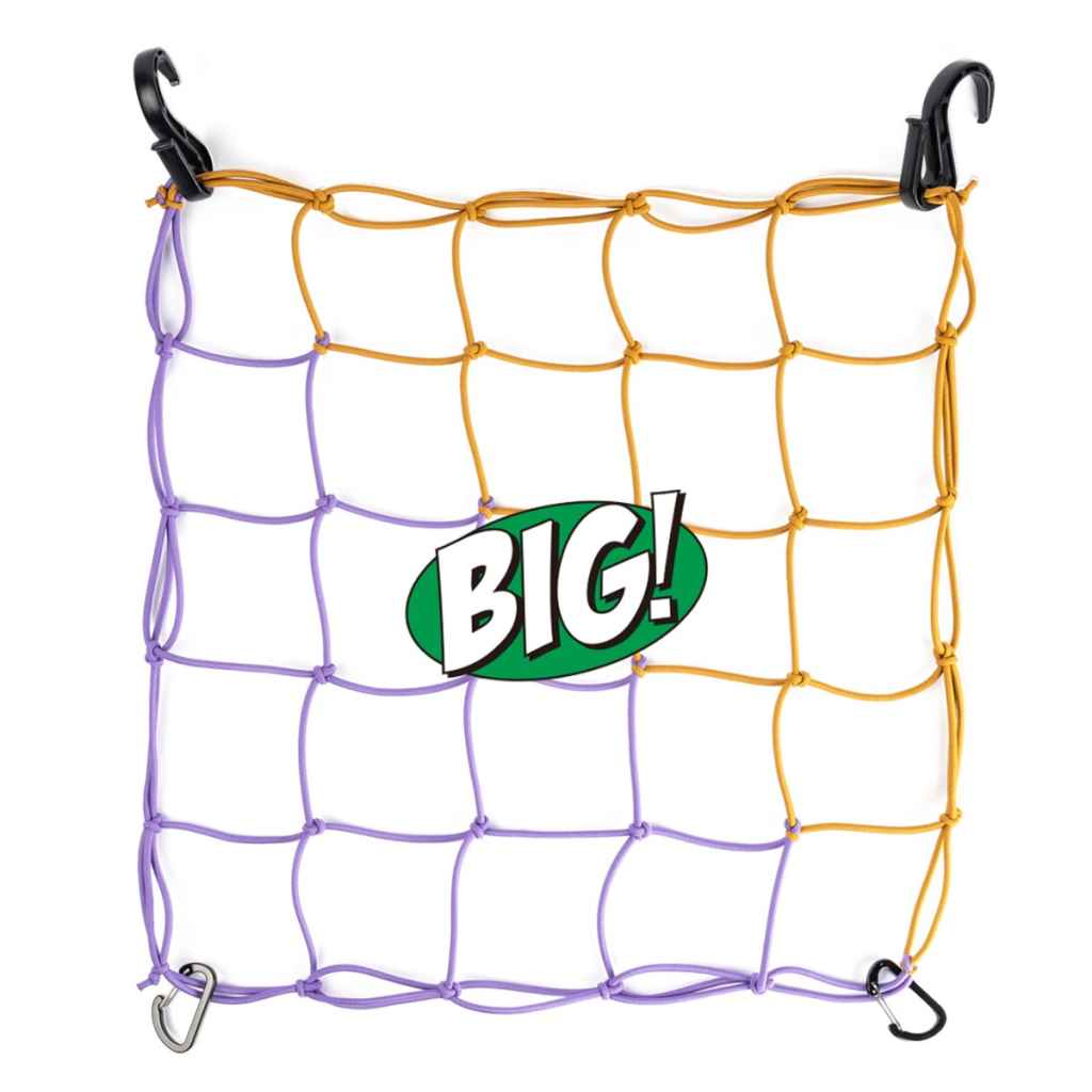 BLUE LUG* cargo net big (purple/camel) - BLUE LUG ONLINE STORE