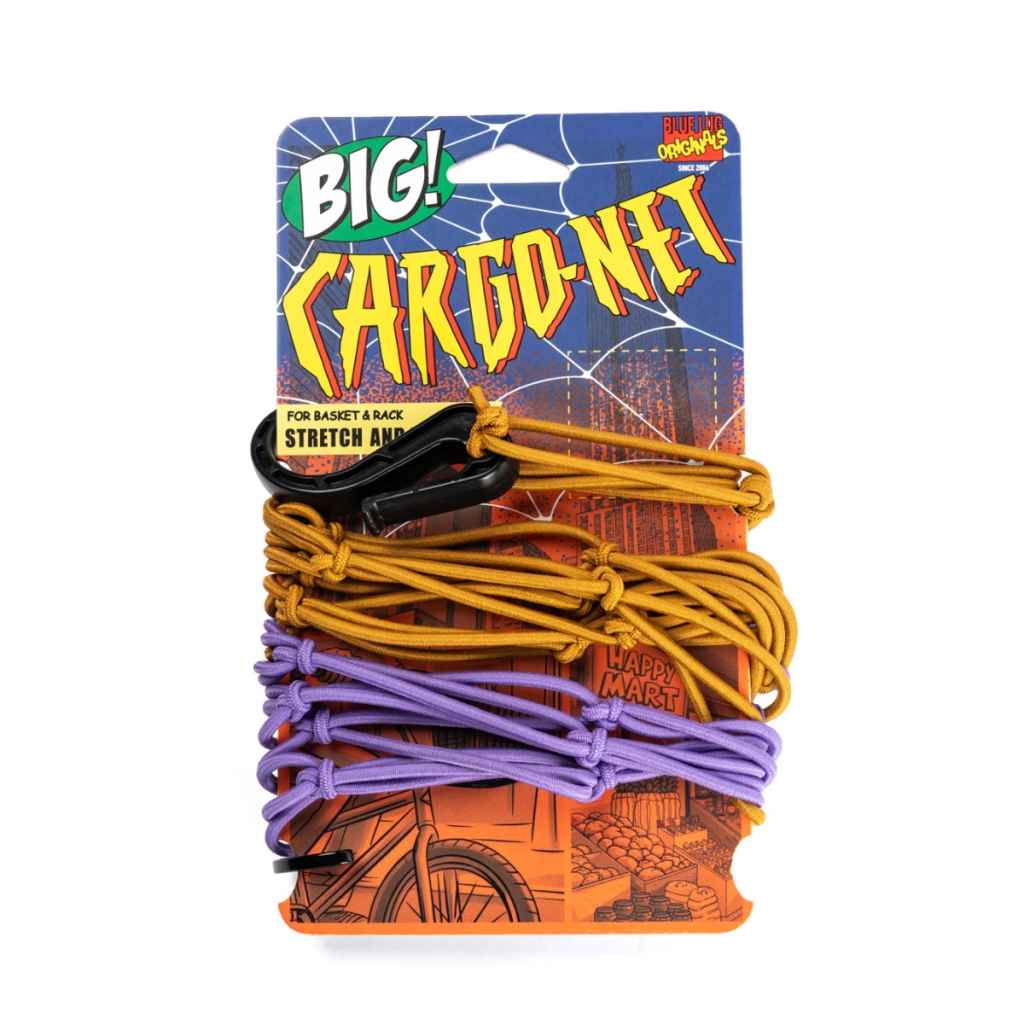 BLUE LUG* cargo net big (purple/camel) - BLUE LUG ONLINE STORE