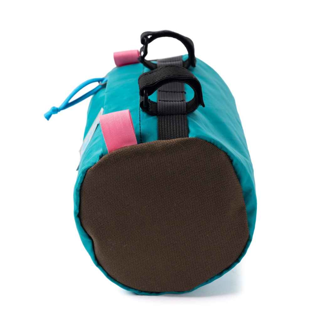 BLUE LUG* handlebar pouch (ecopak teal/brown) - BLUE LUG ONLINE STORE