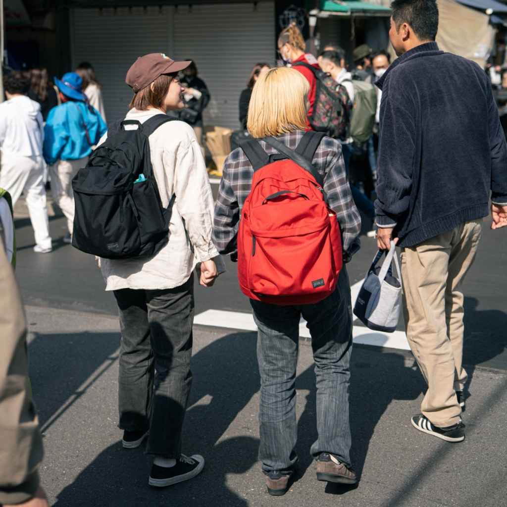 BLUE LUG* the day pack (cordura/navy/suede) - BLUE LUG ONLINE STORE