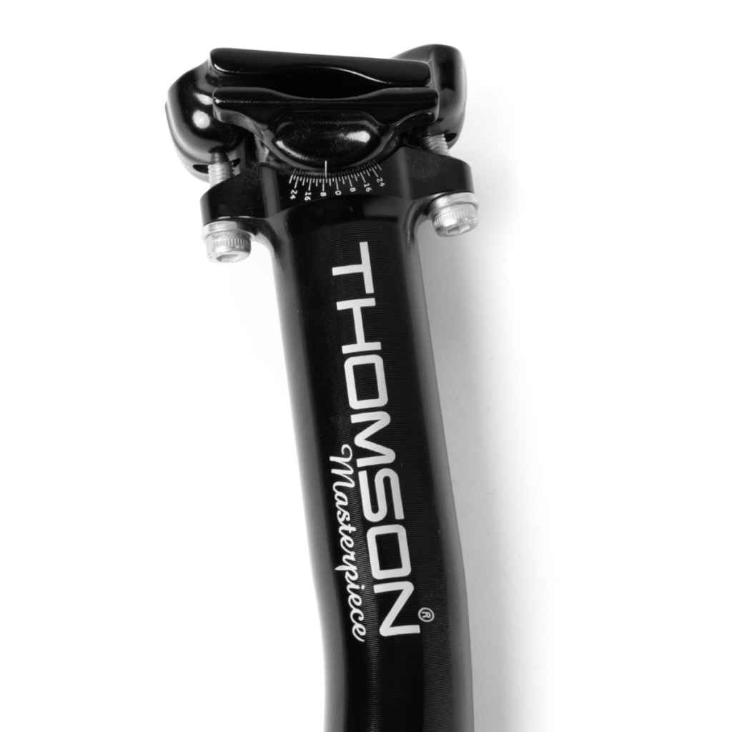 THOMSON* masterpiece setback seatpost (black) - BLUE LUG ONLINE STORE