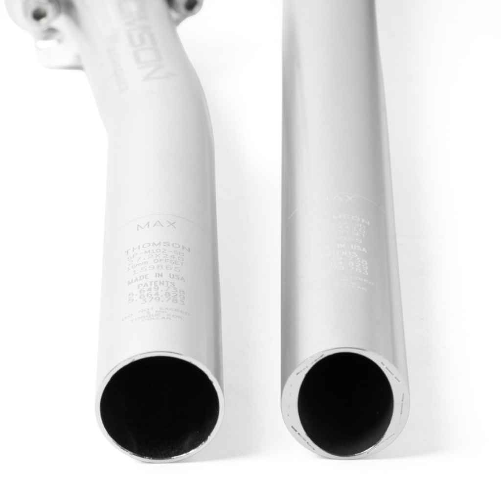 THOMSON Masterpiece 27.2 セットバック シルバー THOMSON* masterpiece setback seatpost (silver) - BLUE LUG ONLINE STORE