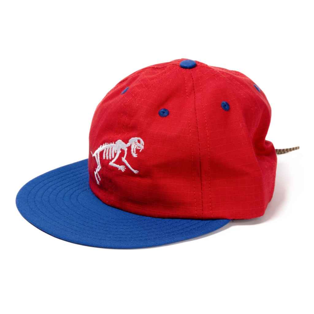 TEAM DREAM* boney packable cap (red/blue) - BLUE LUG ONLINE STORE