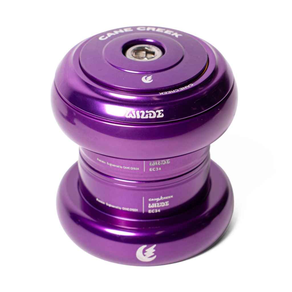 WILDE* classic 110 1-1/8 threadless headset (purple) - BLUE LUG