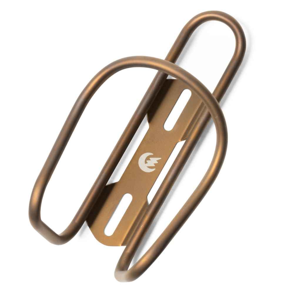 WILDE* titanium bottle cage (brown) - BLUE LUG ONLINE STORE