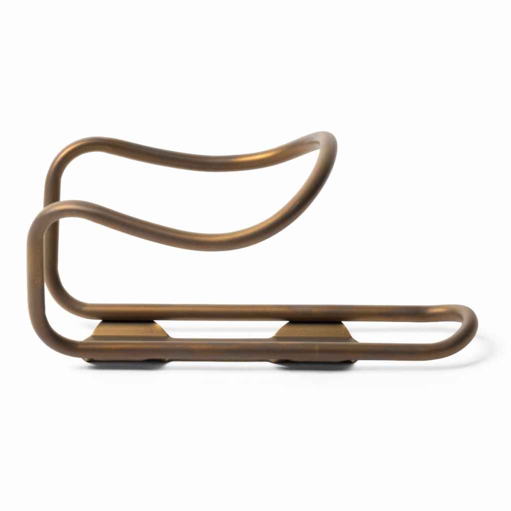 WILDE* titanium bottle cage (brown) - BLUE LUG ONLINE STORE