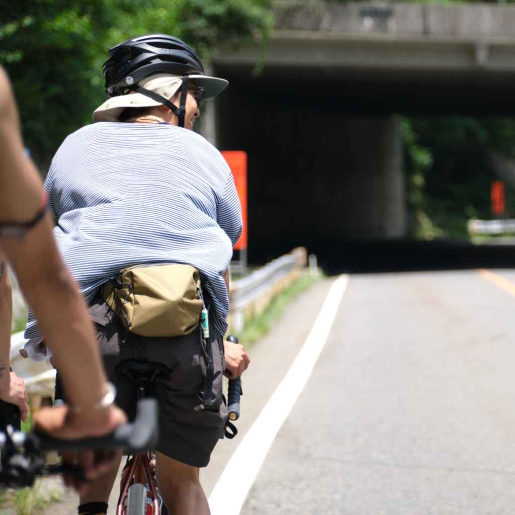 未使用品 フェアウェザー パッカブルショルダーバッグ ダイニーマ ブラック FAIRWEATHER* hip pack (dyneema hybrid black) - BLUE LUG ONLINE STORE