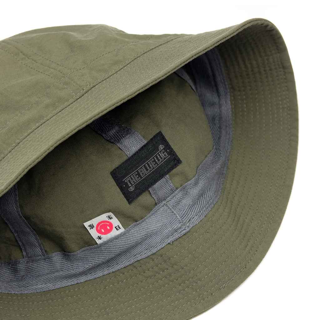 BLUE LUG* cycle work hat (nylon/olive) - BLUE LUG ONLINE STORE