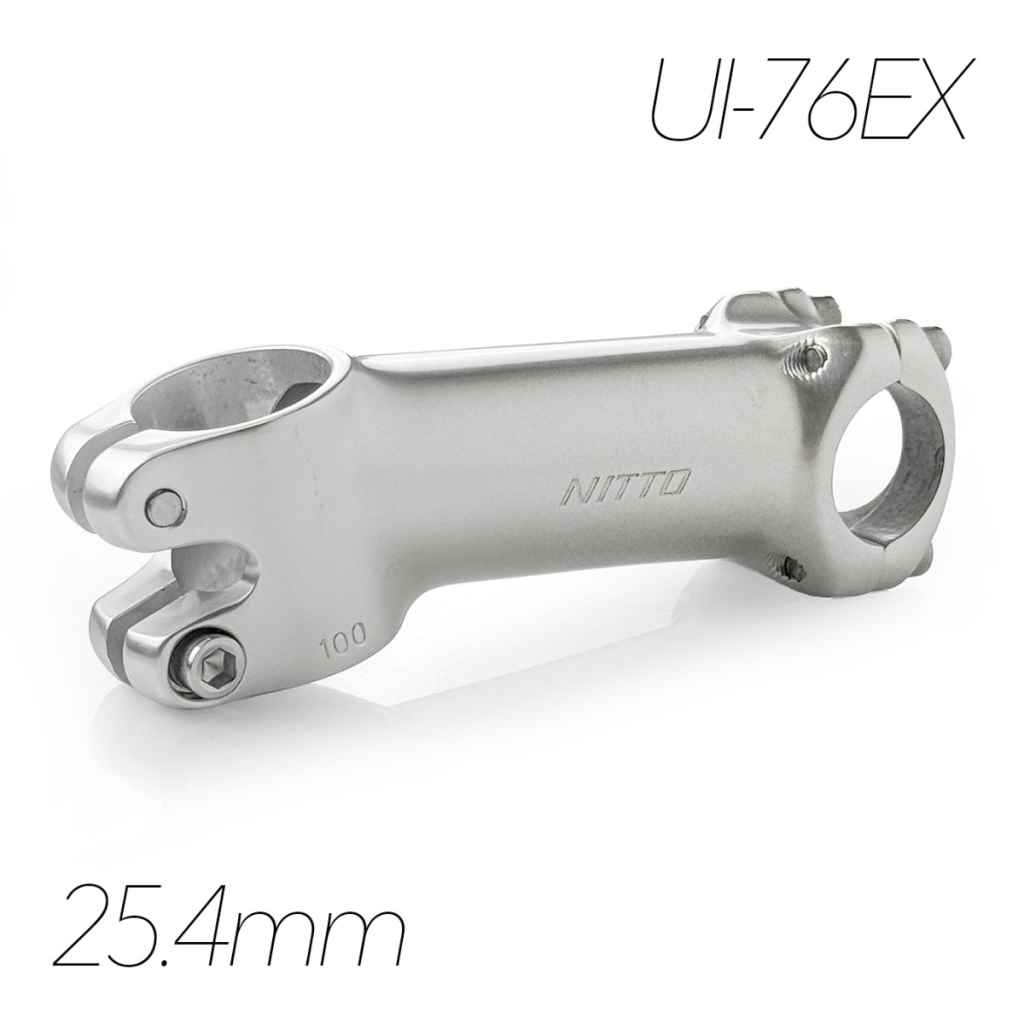 NITTO* UI-76 EX stem (silver) - BLUE LUG ONLINE STORE