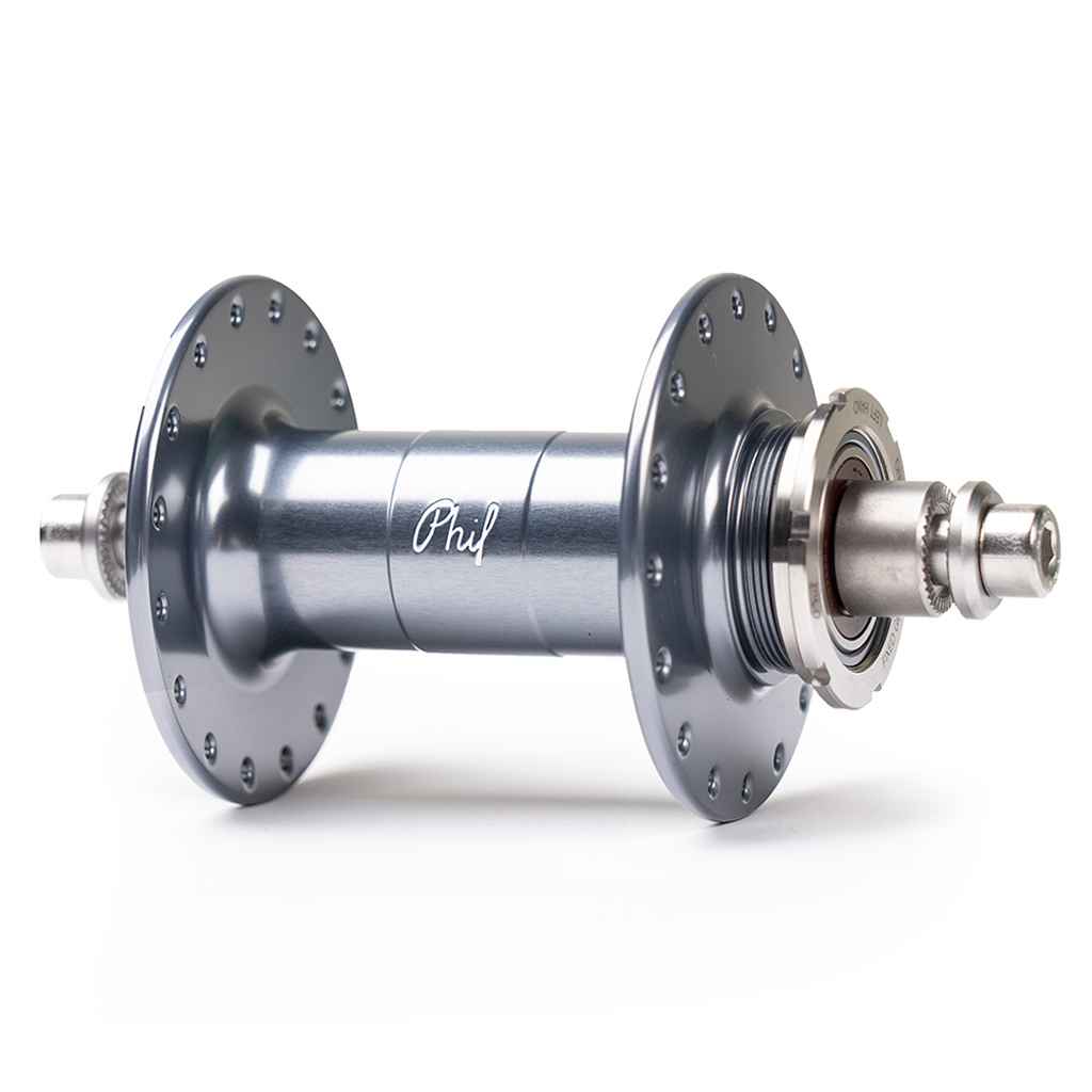 PHILWOOD* high flange track hub rear (gunmetal/single cog