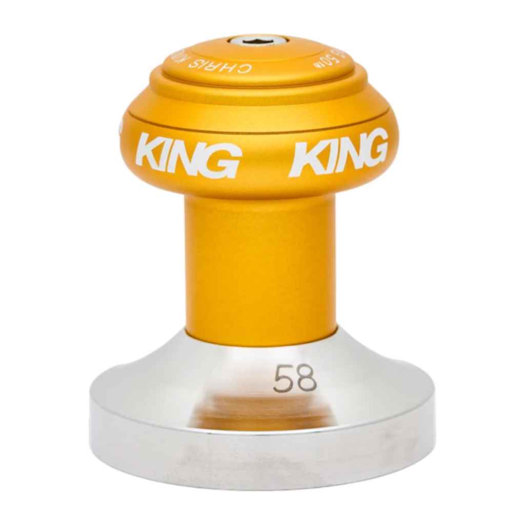 CHRIS KING* espresso tamper 50th (matte gold) - BLUE LUG ONLINE STORE