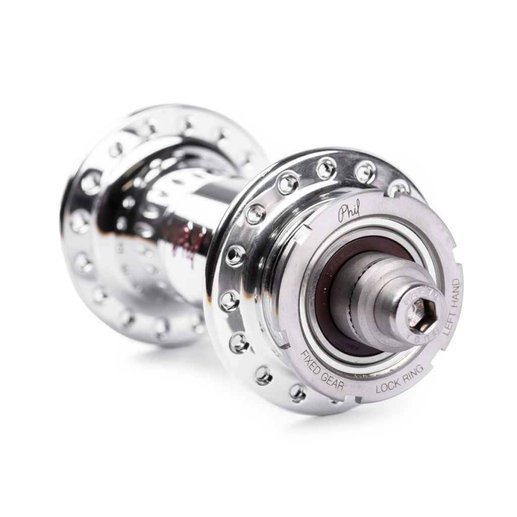 新規購入 keirin old PHILWOOD* track LUG BLUE - (silver) rear hub パーツ