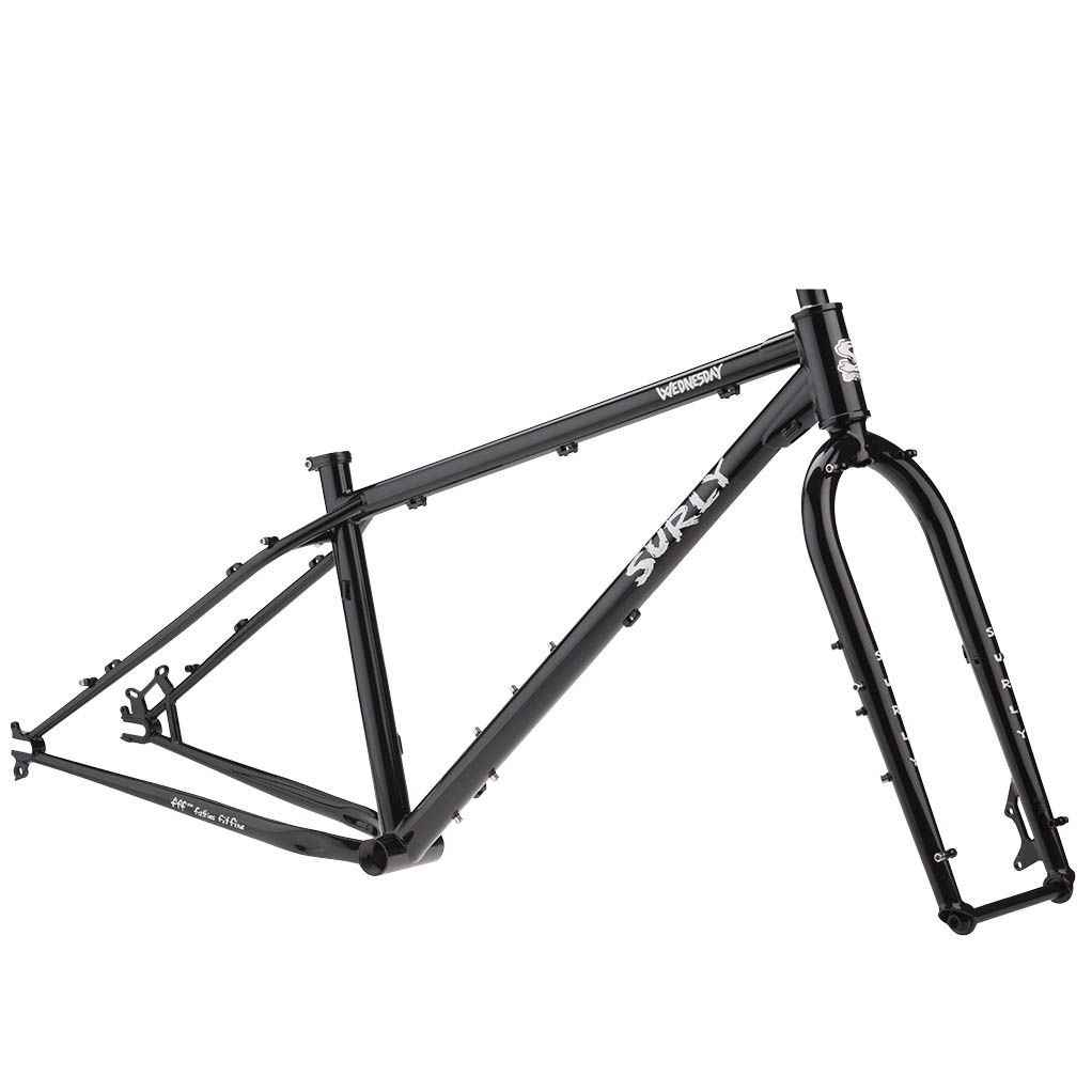 週末値下げ】SURLY pugsley frame & fork set