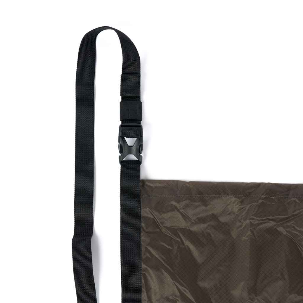 FAIRWEATHER* packable sacoche (cordura rip/coyote brown) - BLUE