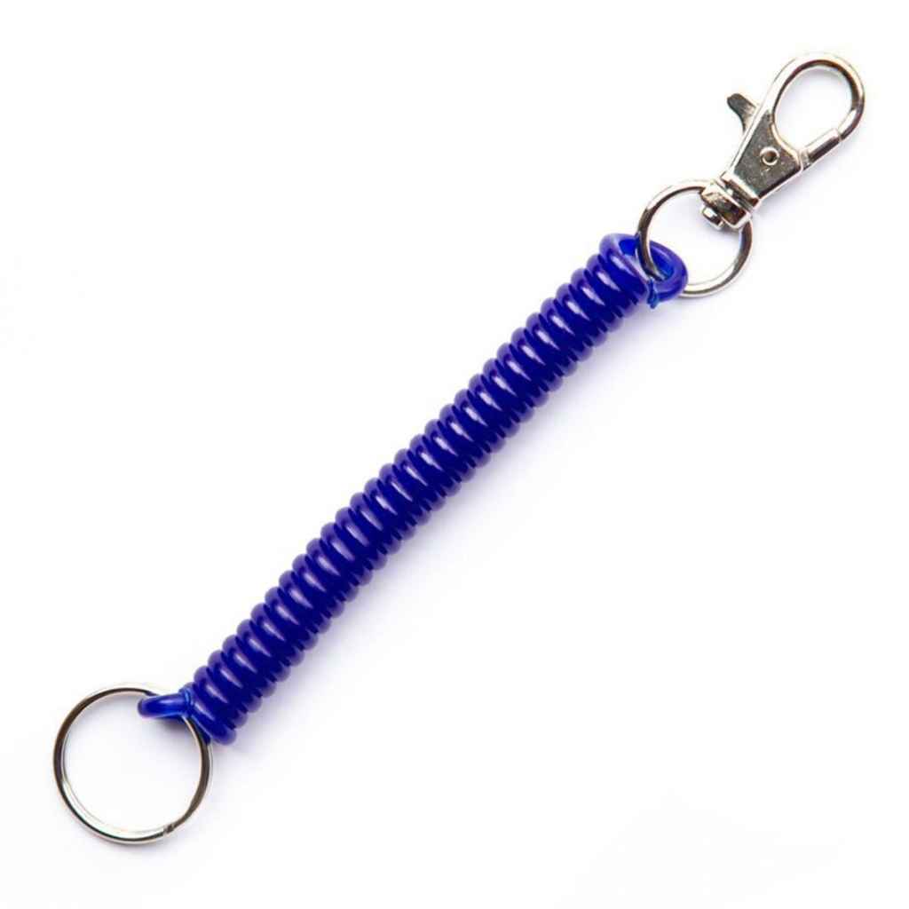 やすひぐ SUPER COIL* clip on key coil (blue) - BLUE LUG ONLINE STORE