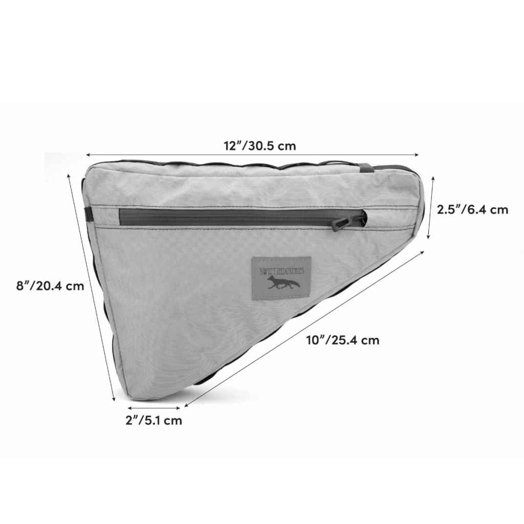 SWIFT INDUSTRIES* giddy up wedge frame bag (si600x/black) - BLUE