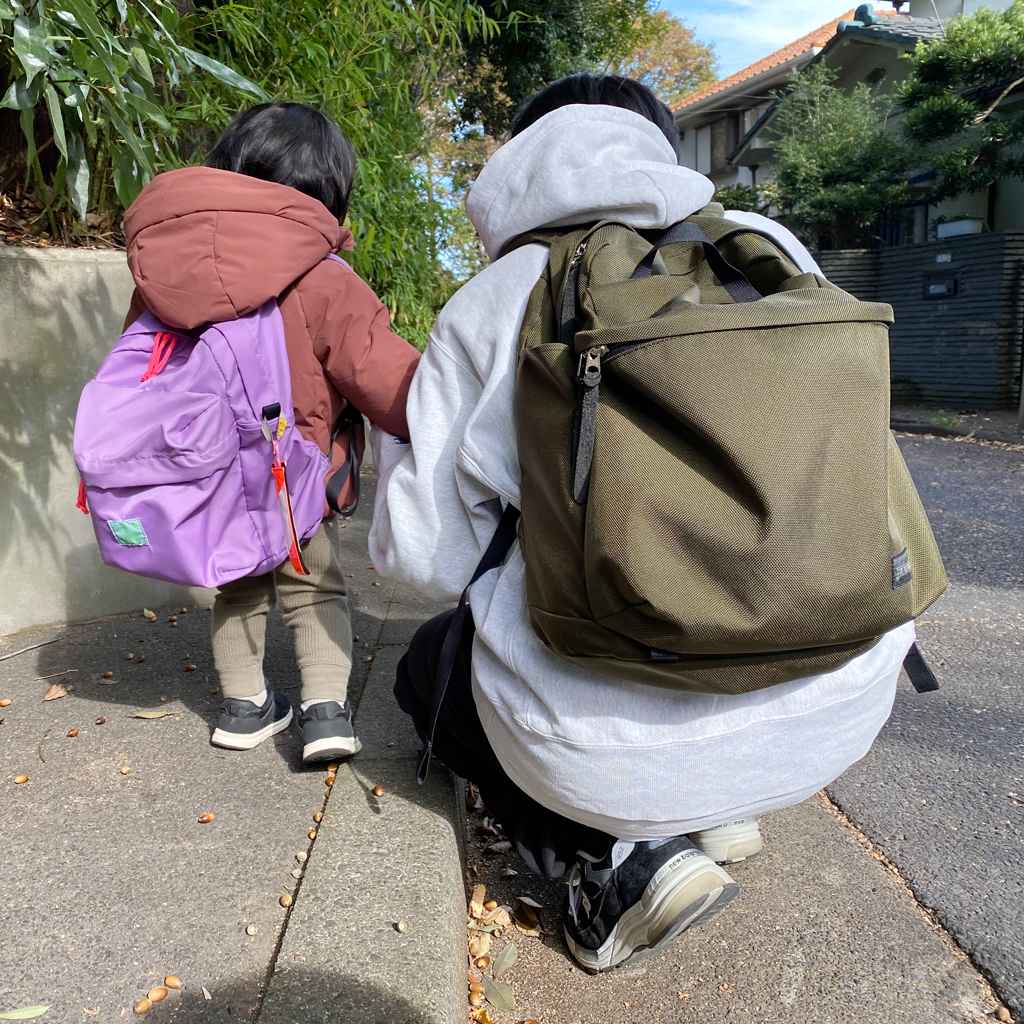 BLUE LUG* day pack mini (brick red) - BLUE LUG ONLINE STORE