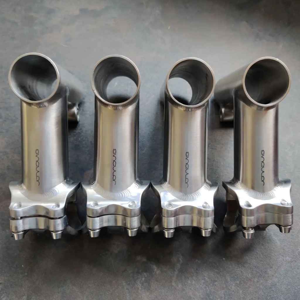 SINGULAR CYCLES* Laing Ti stem - BLUE LUG ONLINE STORE