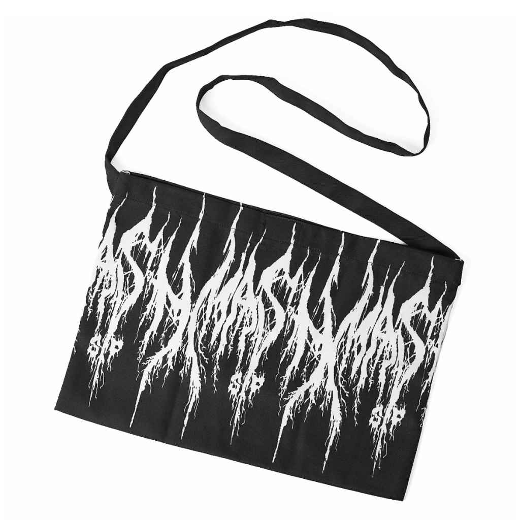 MASH* musette bag (darkness) - BLUE LUG ONLINE STORE