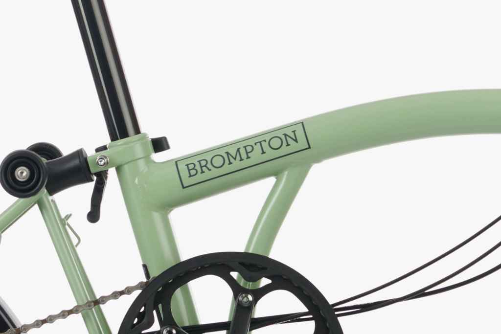 BROMPTON* C-line Urban complete bike (dune sand) - BLUE LUG