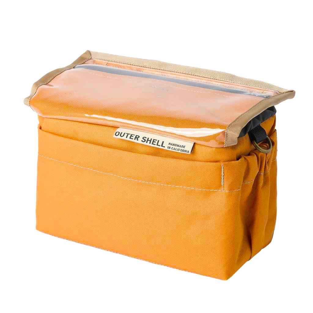 OUTER SHELL ADVENTURE* drawcord handlebar bag (marigold/2024