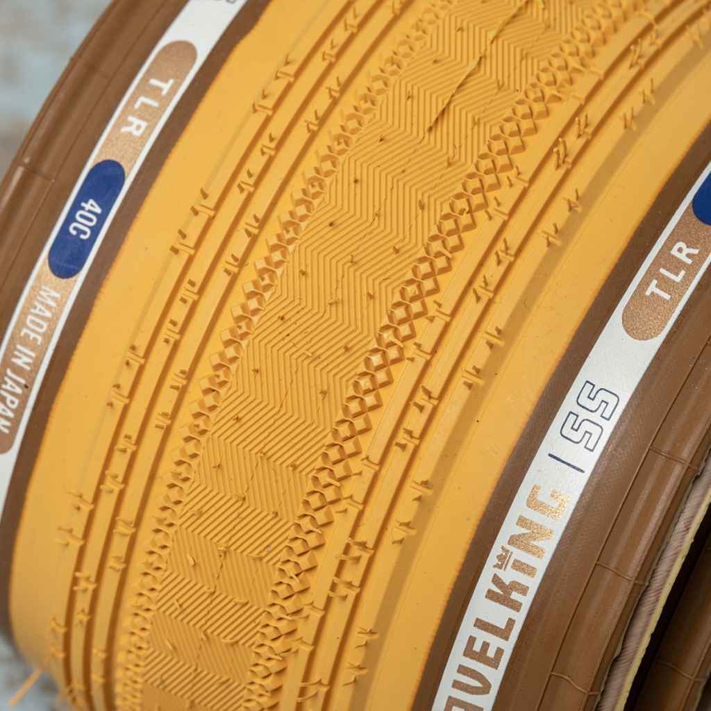PANARACER* new gravel king SS (honey butter/brown) - BLUE LUG